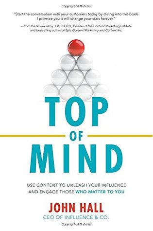 Top of Mind By John Hall - 20 Must-Read Books For Chief Marketing Officers