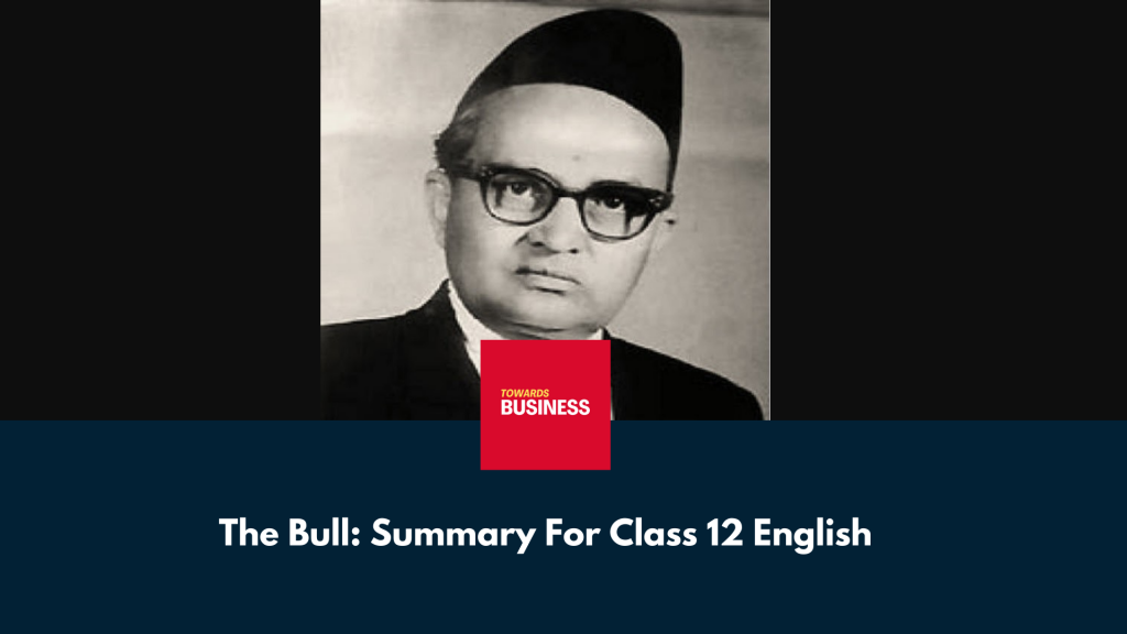The Bull: Summary For Class 12 English